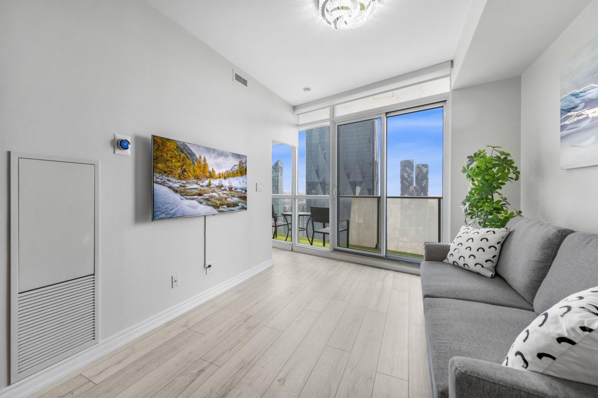 Luxury Downtown Toronto 2 Bedroom Suite With City And Lake Views And Free Parking Eksteriør bilde