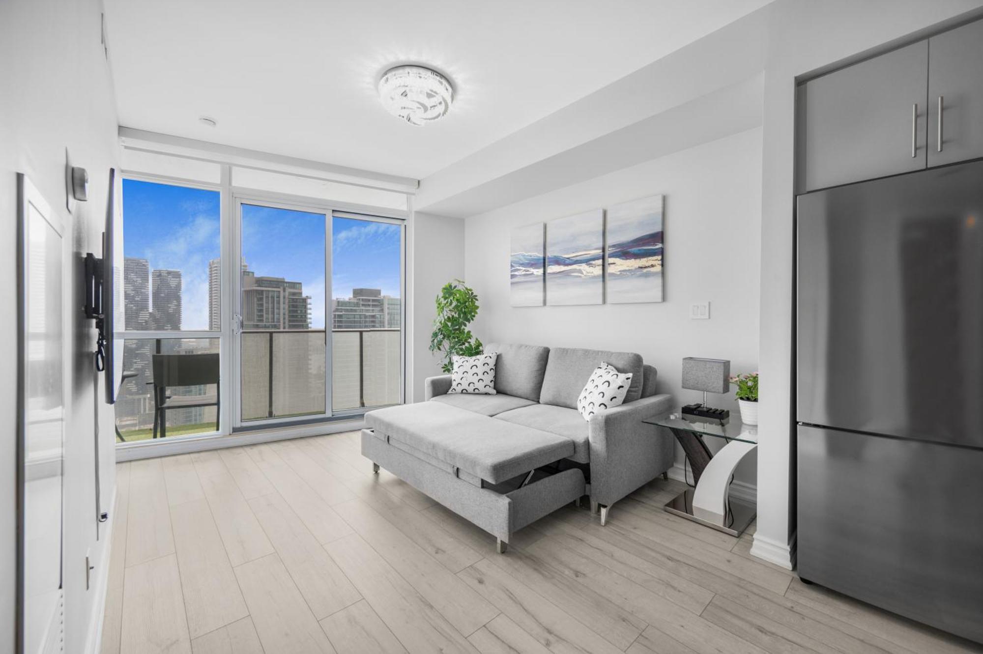 Luxury Downtown Toronto 2 Bedroom Suite With City And Lake Views And Free Parking Eksteriør bilde